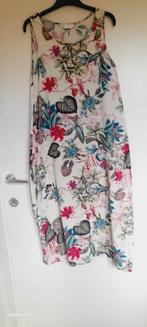 Mooie lange jurk (enkel) in katoen, Kleding | Dames, Ophalen of Verzenden, Beige