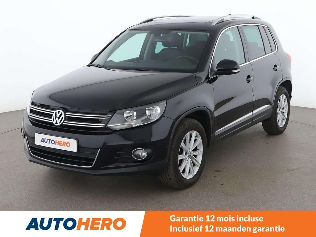 Volkswagen Tiguan 1.4 TSI Sport & Style 4Motion, Autos, Volkswagen, Cuir, Euro 5, Achat, Anti démarrage