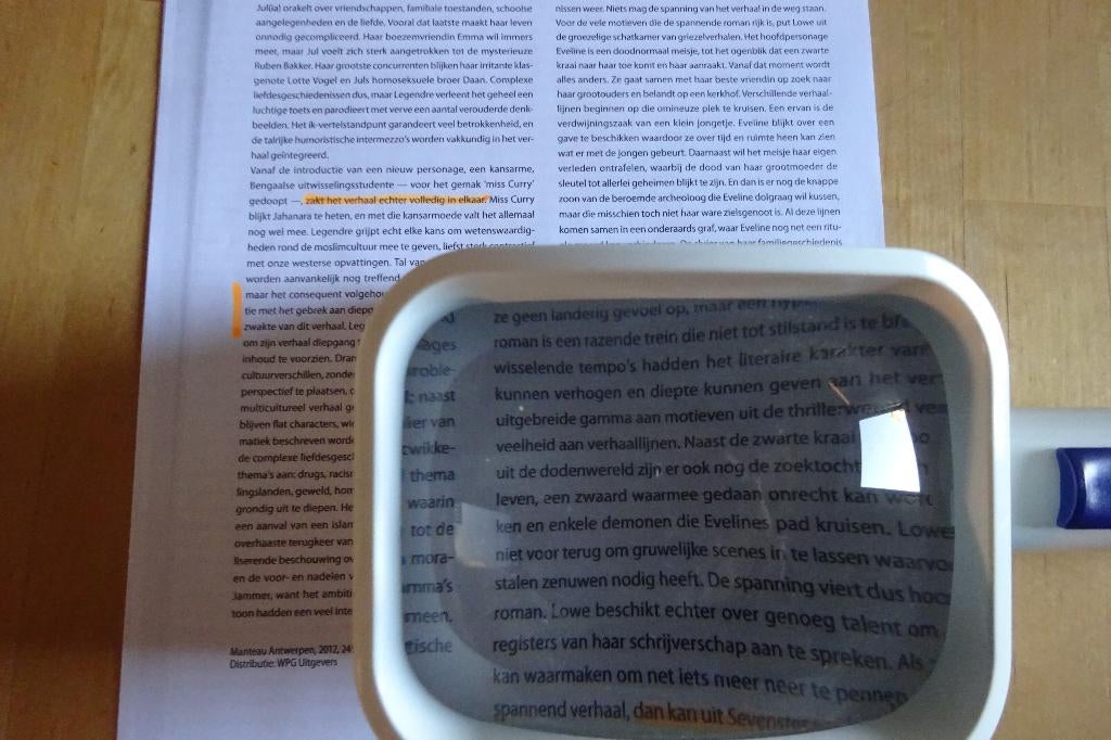 vergrootglas, Enlèvement, Utilisé, Lampe loupe