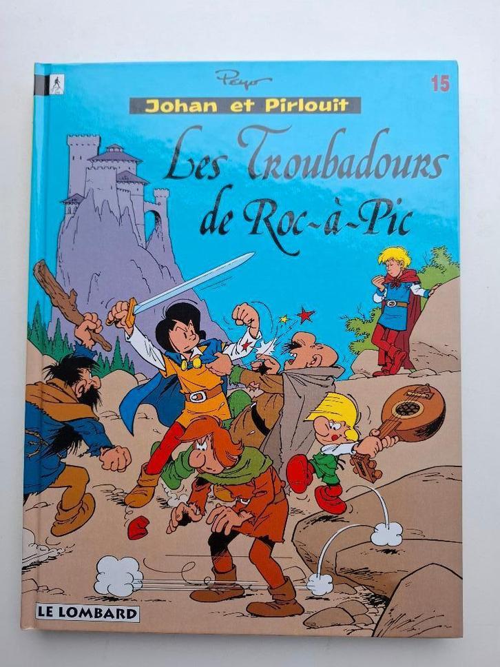 JOHAN ET PIRLOUIT TOME 15 "LS TROUBADOURS DE ROC A PIC EO 95, Boeken, Stripverhalen, Zo goed als nieuw, Eén stripboek, Ophalen of Verzenden