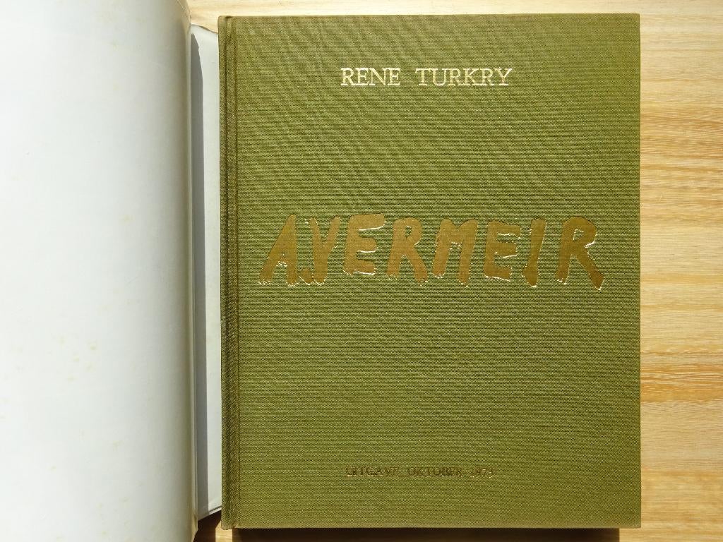 Alfons Vermeir, monografie door Rene Turkry, 1973, Gelezen, Ophalen of Verzenden, René Turkry, Schilder- en Tekenkunst