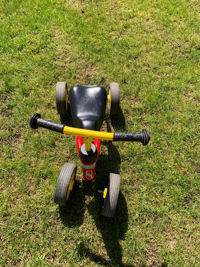 Pucky fiets, Ophalen, Gebruikt