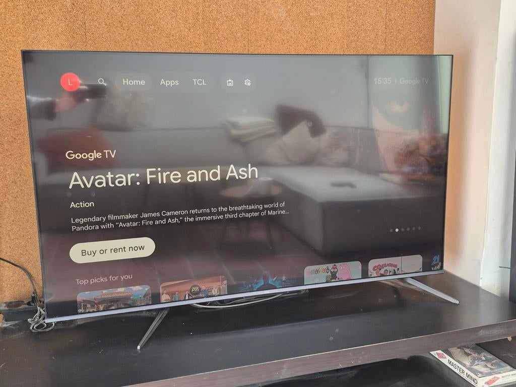 TCL 55C645  4k 55inch televisie, TV, Hi-fi & Vidéo, Télévisions, Enlèvement, LED