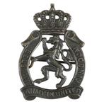 Armée belge au Royaume-Uni - plaque d'immatriculation, Enlèvement ou Envoi, Armée de terre, Emblème ou Badge