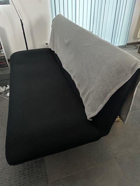 Zetelbed gratis, Huis en Inrichting, Slaapkamer | Slaapbanken, Ophalen, Gebruikt, Zwart, 140 cm