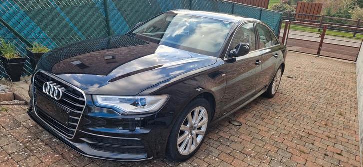 Audi A6 SLINE 2L TDI Stronic 2014 144000km, Autos, Audi, A6, ABS, Caméra de recul, Diesel, Euro 5, Berline, 4 portes, Automatique