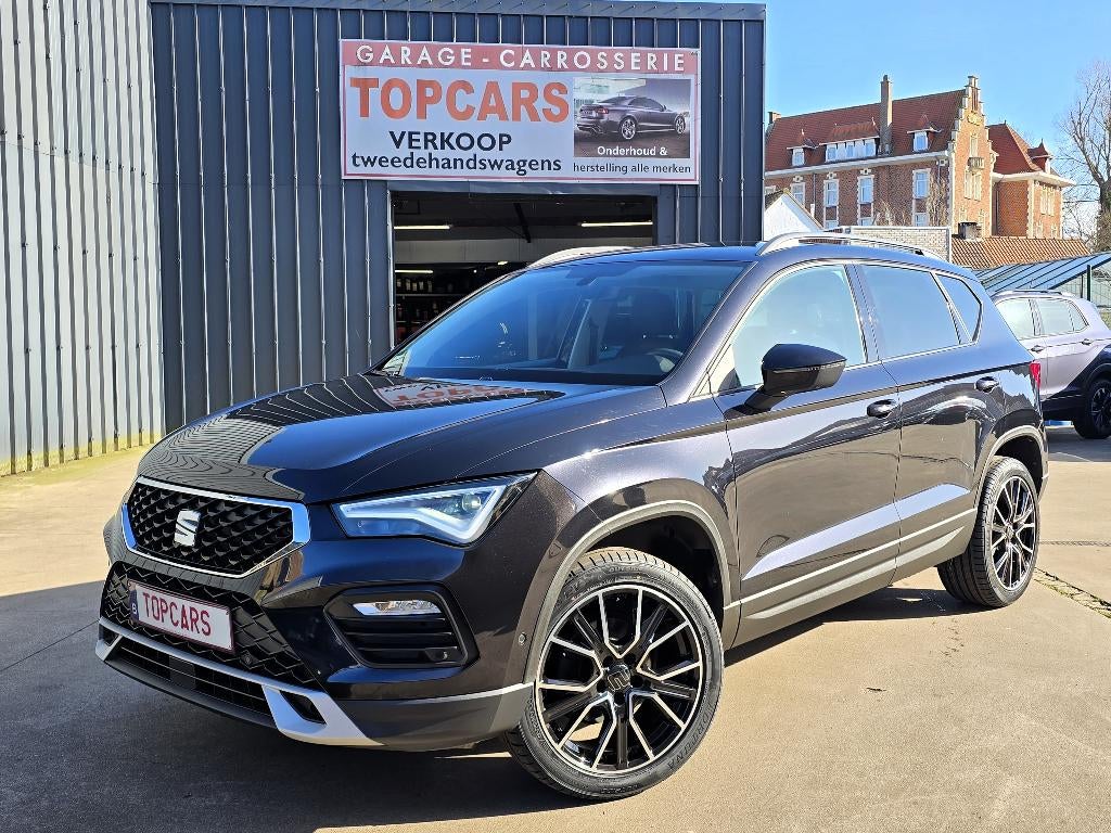 ✔SEAT ATECA 1.0TSI Move SUV 2022 Euro6! 47000km❗, Auto's, Seat, Voorwielaandrijving, Stof, Ateca, Zwart