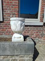 Bloempot op sokkel, Gebruikt, Tuin, Beton, 40 tot 70 cm