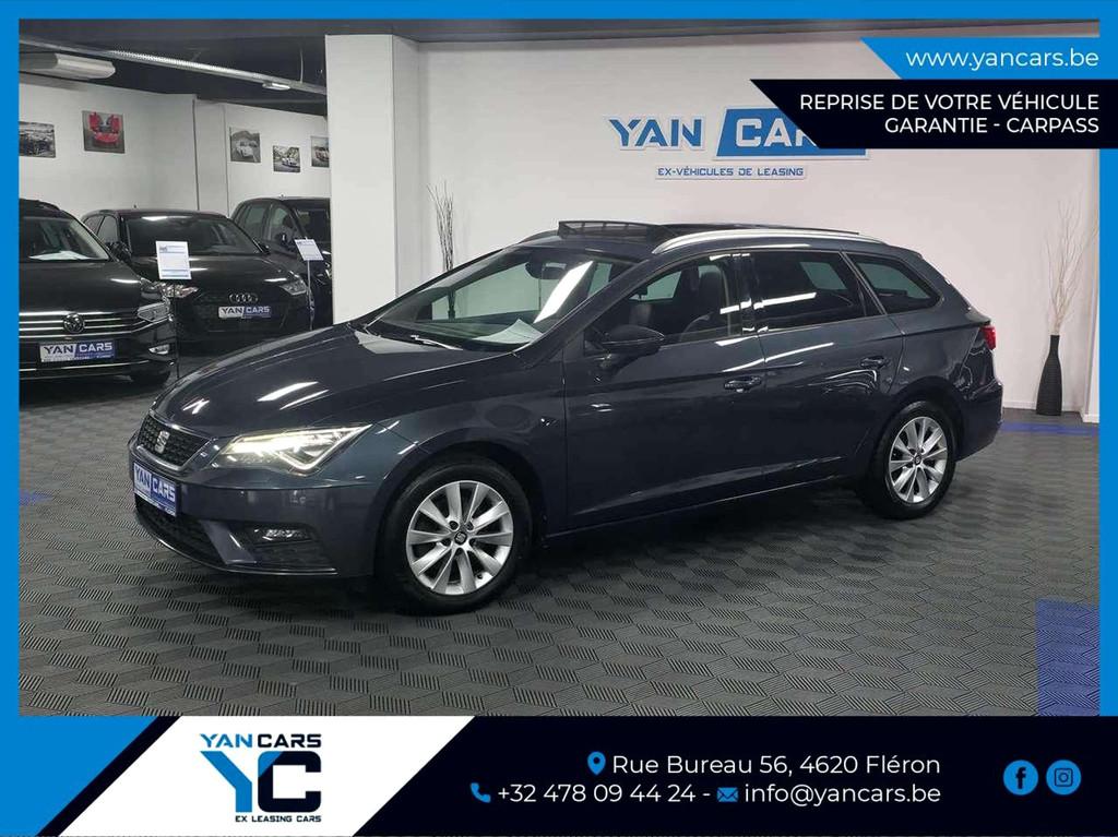SEAT Leon SPORTS TOURER * 2.0 TDi * AUTOMATIQUE * TOIT PANO, Cuir, Achat, Entreprise, Noir