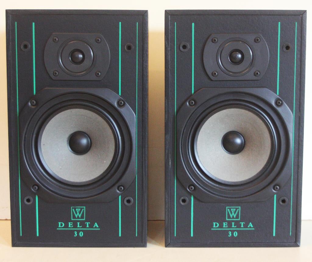 Wharfedale Delta 30 Luidsprekers / 75 Watt / 8 Ohm / England, TV, Hi-fi & Vidéo, Enceintes, Comme neuf, Haut-parleurs Frontaux, Arrière ou Stéréo