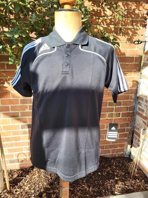 Nieuwe Adidas Climalite Polo – Maat M – Met Kaartje, Kleding | Heren, Sportkleding, Ophalen of Verzenden, Maat 48/50 (M), Zwart