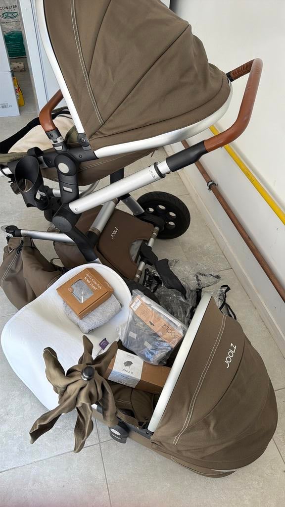 Joolz Day, Ophalen, Zo goed als nieuw, Kinderwagen, Verstelbare duwstang