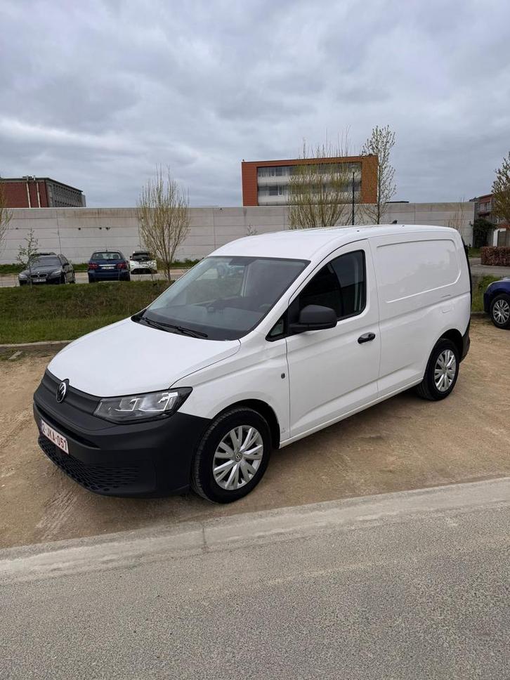 Volkswagen Caddy Te koop/Te ruil, Autos, Volkswagen, Particulier, Diesel, Euro 6, 3 portes, Boîte manuelle, Blanc, Noir, Tissu