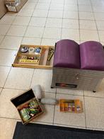 Visbak met toebehoren, Watersport en Boten, Ophalen, Gebruikt, Complete set