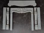 Cheminée en marbre de Carrare Louis XV, Maison & Meubles, Cheminées, Enlèvement, Comme neuf