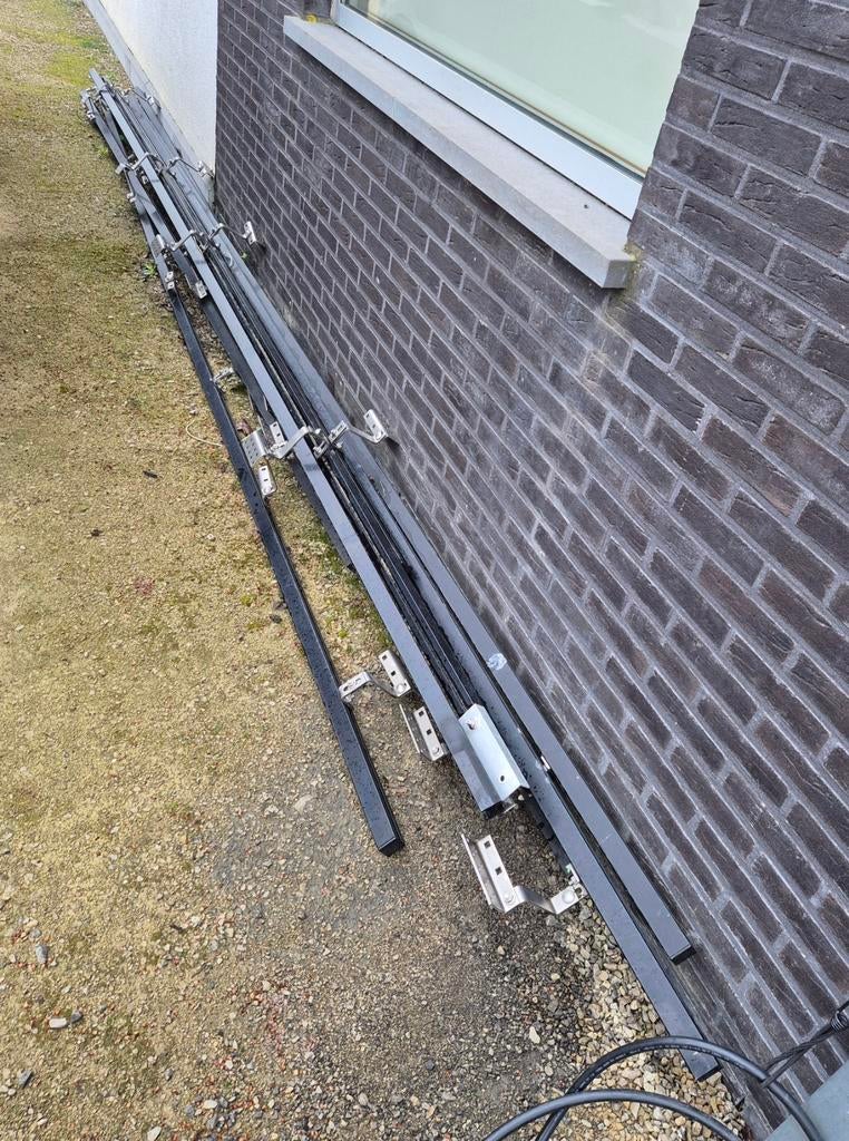 Zonnepaneel rails 8 stuks, Enlèvement