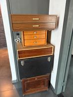 Verzilverd bestek koffers kastje cassettes leeg, Ophalen