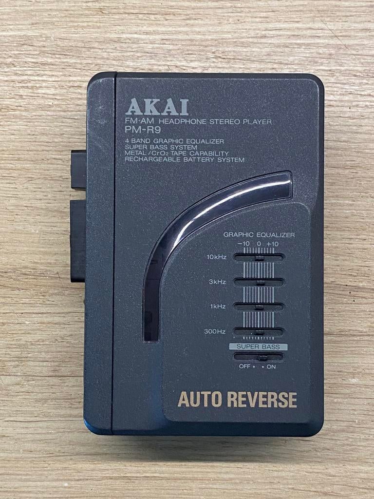 AKAI PM-R9, Walkman, zeldzaam - zo goed als nieuw, Ophalen of Verzenden