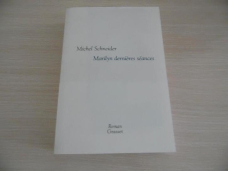 MARYLIN DERNIÈRES SCÉANCES        MICHEL SCHNEIDER, Boeken, Biografieën, Zo goed als nieuw, Film, Tv en Media, Ophalen of Verzenden