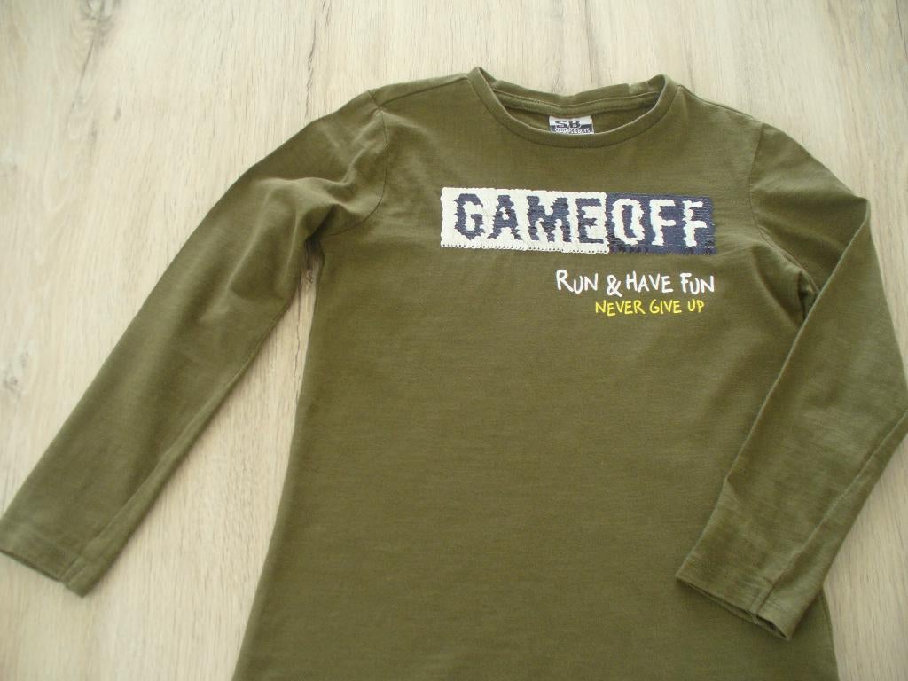 Longsleeve maat 110, Kinderen en Baby's, Kinderkleding | Maat 110, Ophalen of Verzenden, Zo goed als nieuw, Jongen, Shirt of Longsleeve
