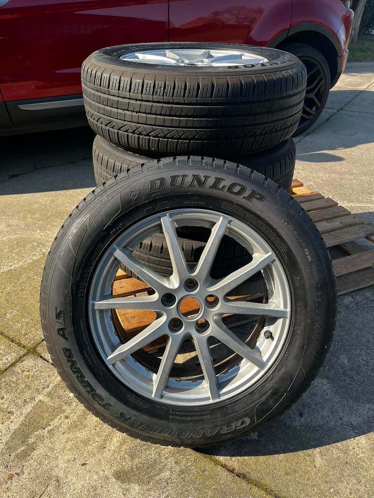 Range Rover Evoque/Discovery Sport Velgen en banden, Ophalen, Gebruikt, Banden en Velgen, 17 inch