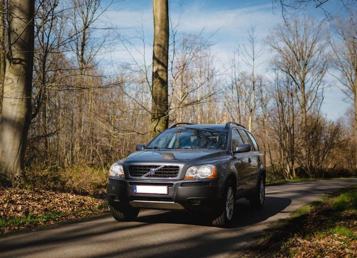 Volvo XC90 I 2.4 D5 AWD 2005 7zit Automatisch Grijs, Auto's, Volvo, Particulier, XC90, 4x4, ABS, Achteruitrijcamera, Airbags, Airconditioning