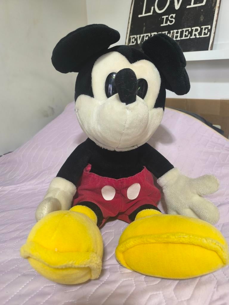 Mickey Mouse, Collections, Enlèvement ou Envoi, Mickey Mouse, Utilisé, Peluche