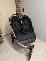Dubbele buggy, Kinderen en Baby's, Tweelingen en Meerlingen, Ophalen, Zo goed als nieuw, Kinderwagen of Buggy