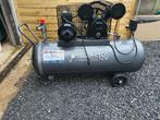 Compressor prof. BAUGER, 12bar 150liter vat  230v.als bij, Doe-het-zelf en Bouw, Ophalen, 400 tot 800 liter/min, Zo goed als nieuw