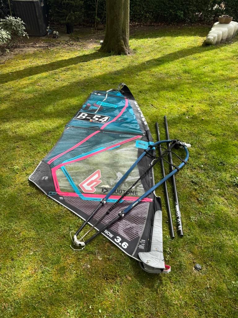 Windsurfzeil kinderen Duotone 3.6, Ophalen, Zo goed als nieuw, Mast