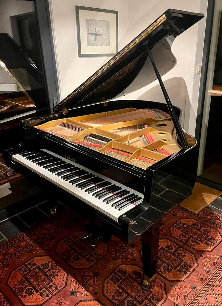 Yamaha G1 vleugel piano zwart glans in nieuwstaat spotprijs!, Muziek en Instrumenten, Piano's, Zo goed als nieuw, Piano, Zwart