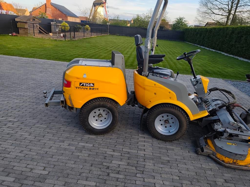 Zitmaaier stiga, Ophalen, Gebruikt, Stiga, 120 cm of meer