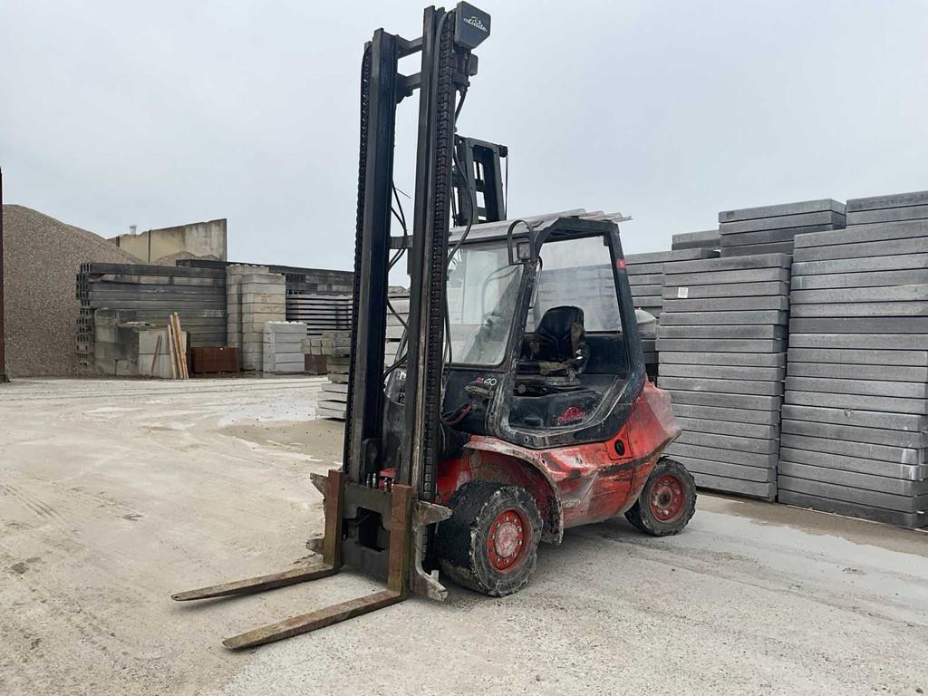 Linge élévateur Linde H40D-04 2001, Diesel, Chariot élévateur, Linde