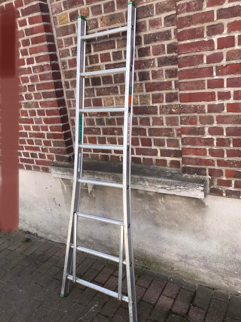 LADDER 8 TREDEN , GOEDE STAAT !!, Ophalen of Verzenden, Zo goed als nieuw
