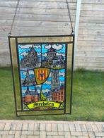 Prachtig glasraam Stad Mechelen vintage., Antiek en Kunst, Ophalen of Verzenden