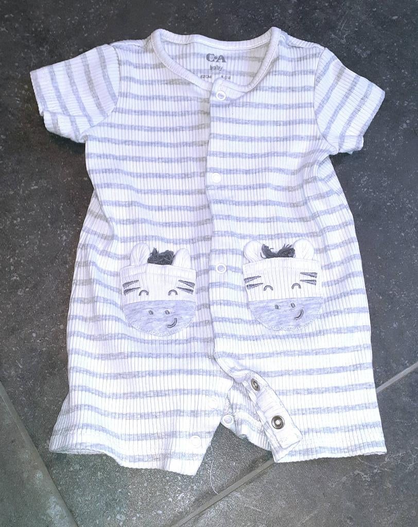 Baby kleding boxpakje zebra C&A 62, Kinderen en Baby's, Babykleding | Maat 62, Nieuw, Jongetje of Meisje, Pakje, Ophalen of Verzenden