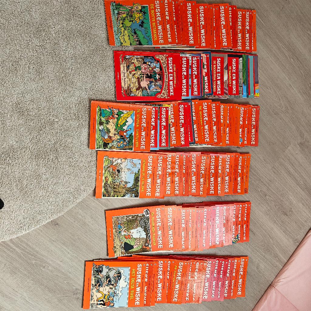 86 Suske en Wiske strips, Meerdere stripboeken, Ophalen, Gelezen, Willy Vandersteen