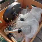 Vintage luster met 5 lampen 1 glas ontbreekt, Antiek en Kunst, Ophalen