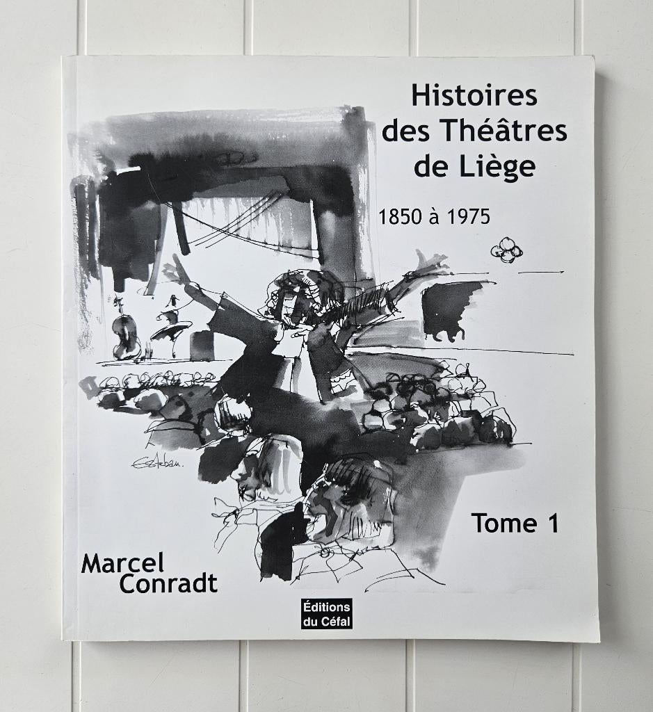 Histoires des théâtres de Liège 1850-1975 : Vol. 1 + CD, Livres, Art & Culture | Danse & Théâtre, Enlèvement ou Envoi, Théâtre