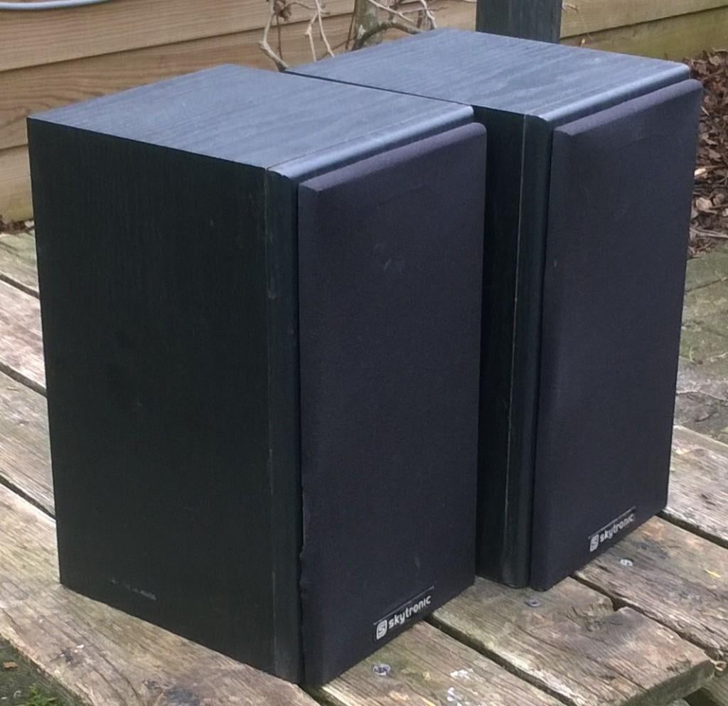 Luidsprekers 5 inch 35-140 Watt 6 Ohm, 2 stuks, Audio, Tv en Foto, Overige merken, Gebruikt, Ophalen of Verzenden, Minder dan 60 watt