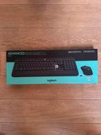 Clavier Logitech MK540 Advanced sans fil, Informatique & Logiciels, Claviers, Enlèvement ou Envoi, Azerty, Comme neuf, Sans fil