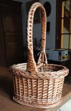Rieten wijnmand, Huis en Inrichting, Ophalen of Verzenden, Riet, Mand