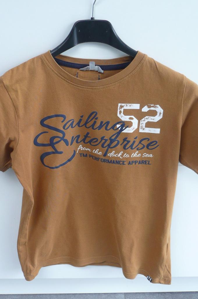 Bruin T-shirt JBC (K420), Kinderen en Baby's, Kinderkleding | Maat 146, Ophalen of Verzenden, Zo goed als nieuw, Shirt of Longsleeve