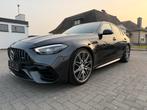 MERCEDES C 63 S AMG PERFORMANCE 2024 HYBRID 20" FULL, Auto's, Automaat, 4 cilinders, Leder, Vierwielaandrijving