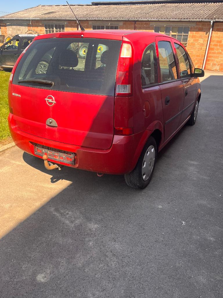 Opel Meriva 2005, Rouge, Euro 5, Achat, Boîte manuelle
