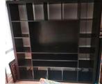 Meuble Ikéa Kallax TV & Bibliothèque brun foncé, Enlèvement, Comme neuf, 150 à 200 cm, 150 à 200 cm
