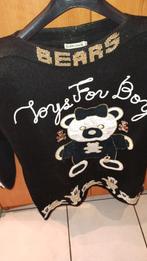 Zwarte trui met epauletten South Lodge m. S/M, Ophalen of Verzenden