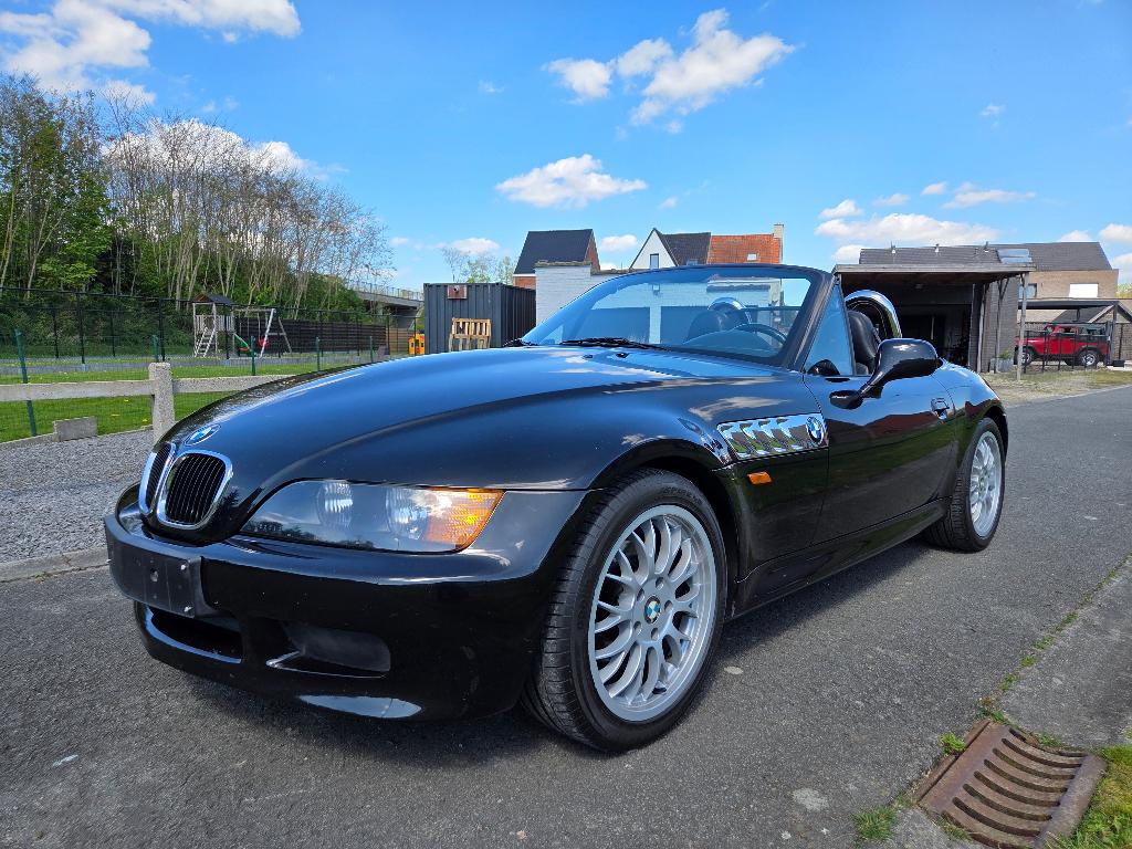 BMW Z3 1.8i ROADSTER – BIJNA OLDTIMER – 1 JAAR GARANTIE, Auto's, BMW, Euro 2, Achterwielaandrijving, 4 cilinders, Cabriolet