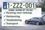 Z-platen nodig? Keuring voor verkoop, verplatsing..?, Auto diversen, Ophalen of Verzenden