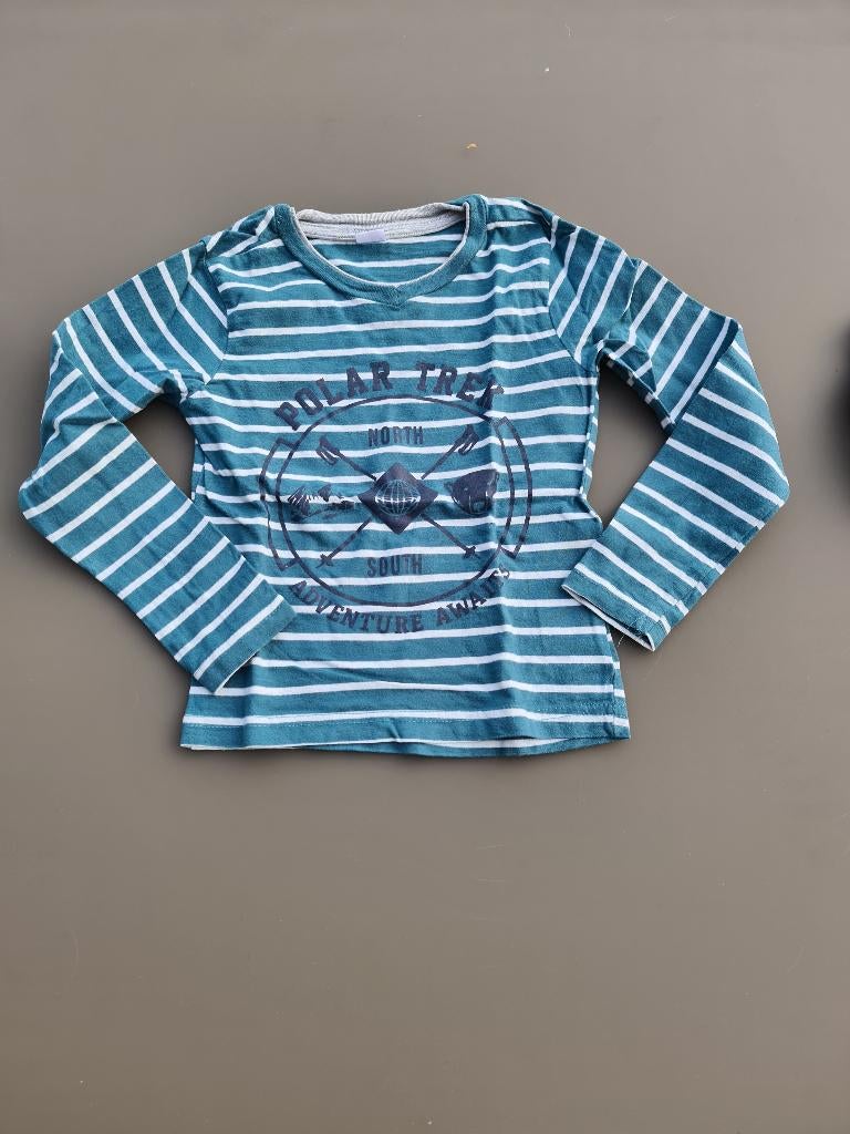 groen-wit gestreepte pull, trui, JBC, 110-116, Kinderen en Baby's, Kinderkleding | Maat 110, Ophalen, Zo goed als nieuw